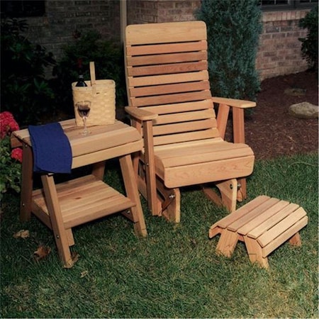 Gardencare Cedar Twin Ponds Rocking Glider Chair Set GA3370306